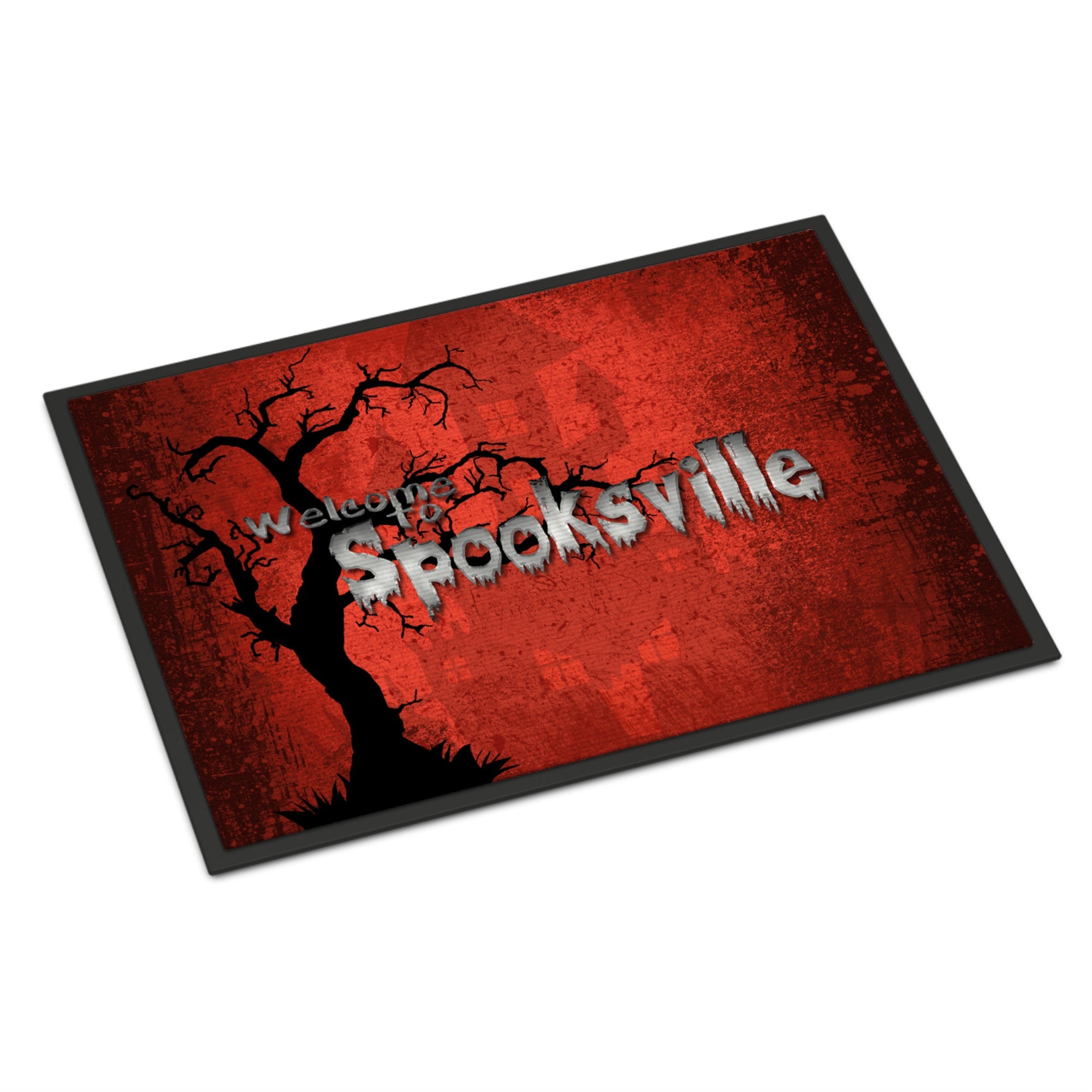 Welcome To Spooksville Halloween Indoor Or Outdoor Mat 24X36